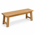 Banco de madera de teca 150x35x45 cm